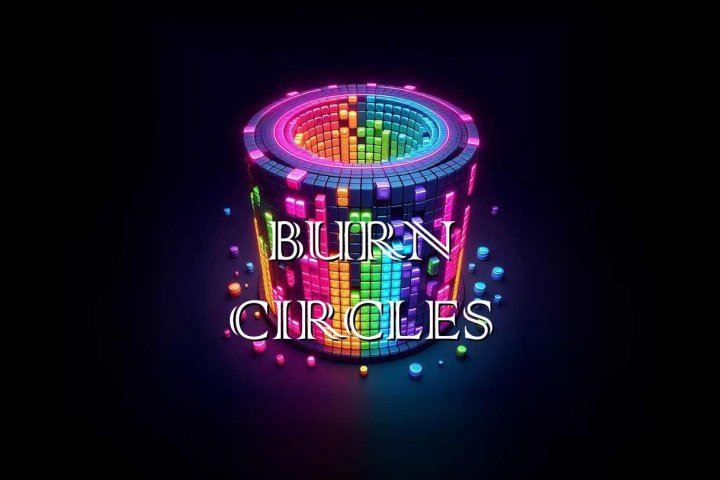 《老式俄罗斯方块》Burn Circles